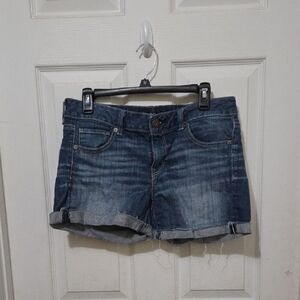 American Eagle Outfitters Dark Blue Jean Shorts